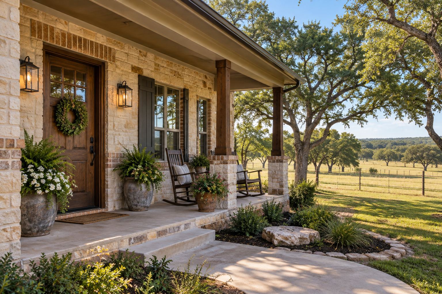 A North Texas home, illustrative
