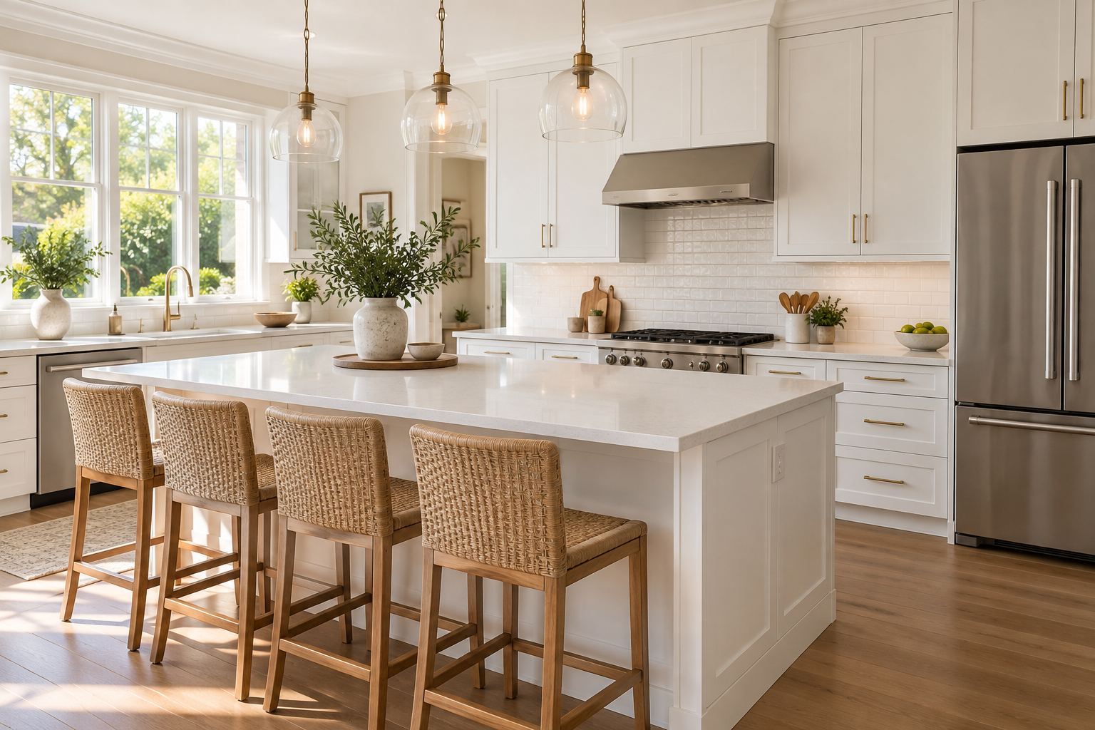 A bright Dallas Fort Worth kitchen, illustrative